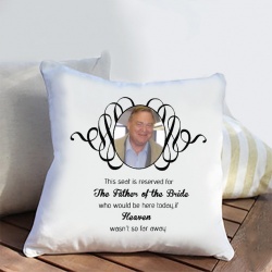 Reserved Seat Photo Cushion